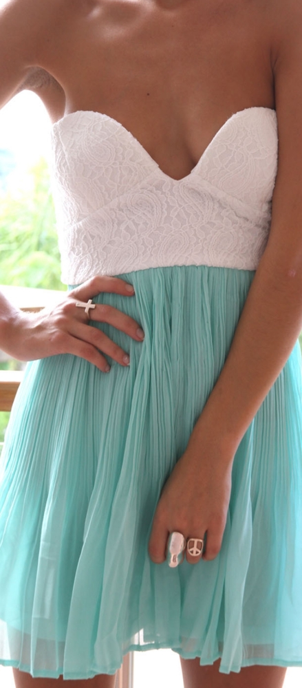 Sabo Skirt mint tea dress XS